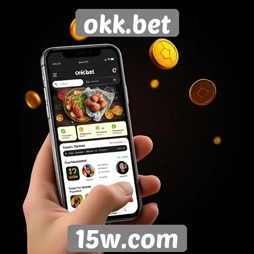 Experiência do usuário em dispositivos móveis no okk.bet